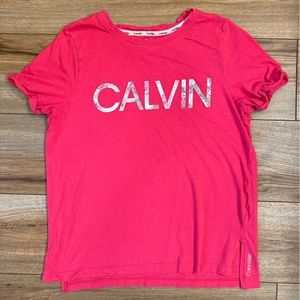 Calvin Klein Pink T Shirt